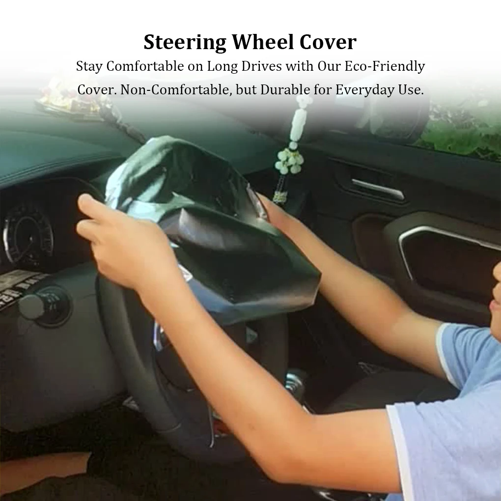 Stay Comfortable On Long Drives With Our Non-Slip And Eco-Friendly Wheel Covers Car Supplies Car Covers Steering