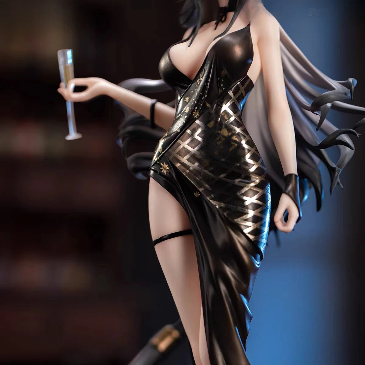 【Voorverkoop】Arknights Anime Beeldje Schwarz Game Karakter Sculptuur Actiefiguren Standbeeld Figuren Cartoon Collectible Model Toy