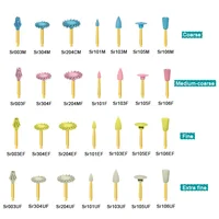 Pulidor de goma Dental, disco de pulido de resina compuesta de goma en espiral flexible para pulido de dientes, herramientas de laboratorio Dental