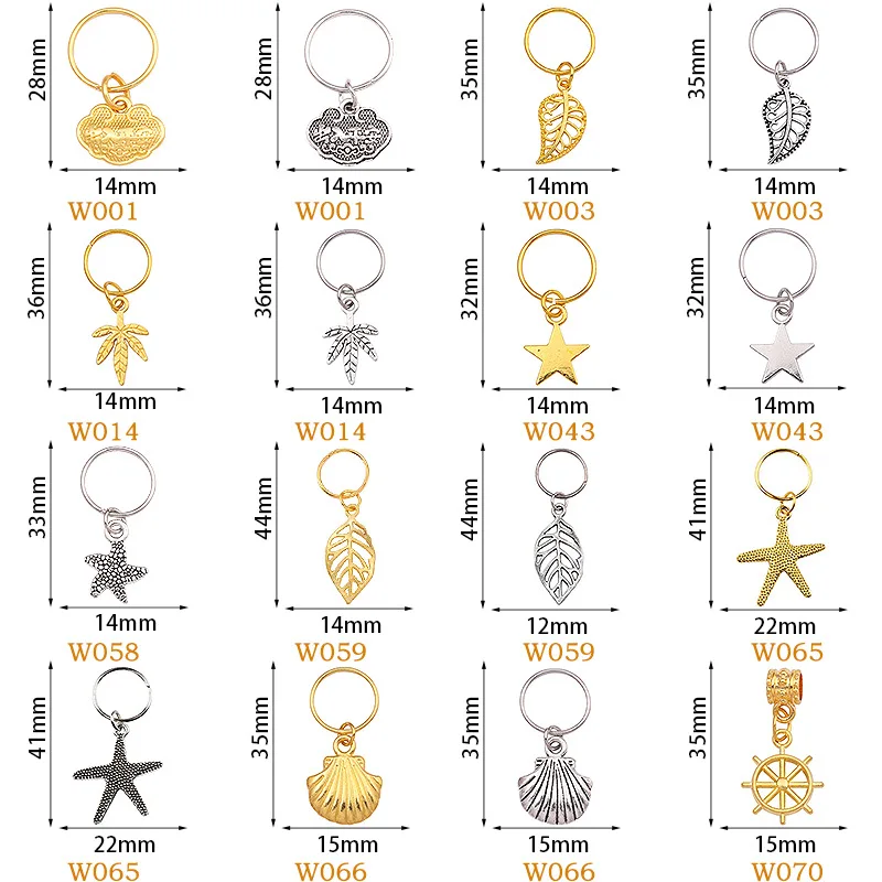 Gioielli per capelli bohémien 5 pezzi Polsino per capelli con ciondolo in piuma di gufo Anelli in metallo senza nichel per dreadlocks sottili e spessi