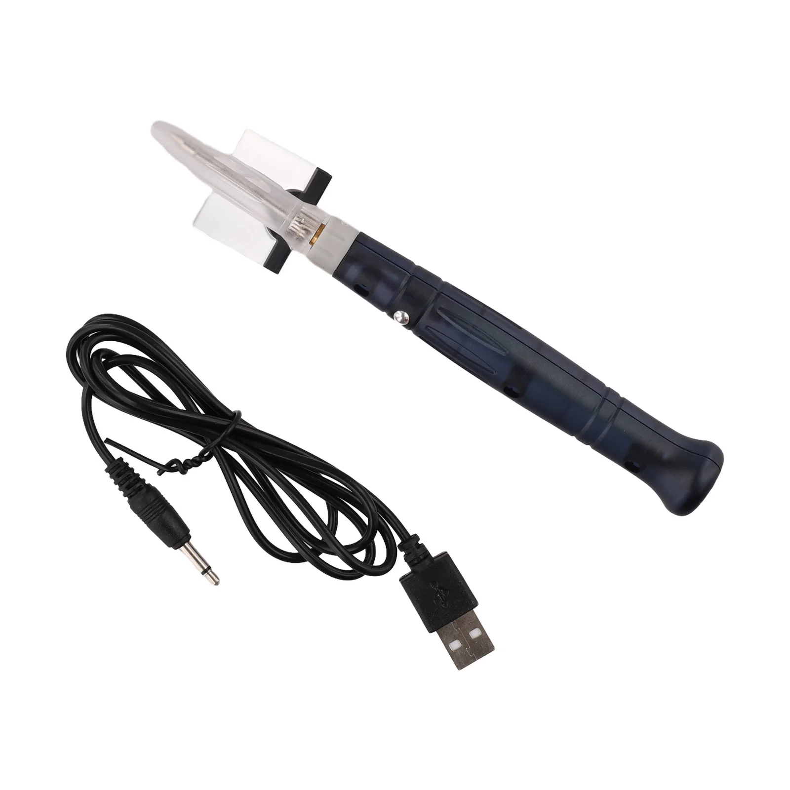 Портативный электрический паяльник 5 В 8 Вт с питанием от USB и кнопочным переключателем быстрого нагрева для ремонта и сборки электроники