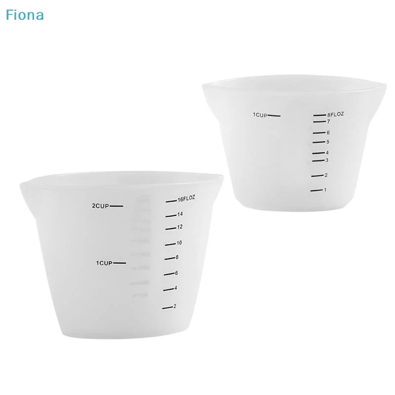 Aliexpress ✔Silicone Measuring Cups with Scale,Baking Prep Bowls for Flour, Eggs & Liquid Ingredients(250/500ml) - Aliexpress Deal