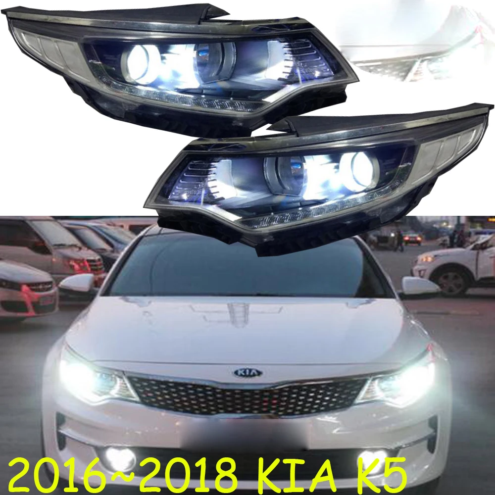 

1pcs car bumpe headlamp For KIA K5 optima headlight 2016~2018y car accessories head lamp for KIA K5 fog light