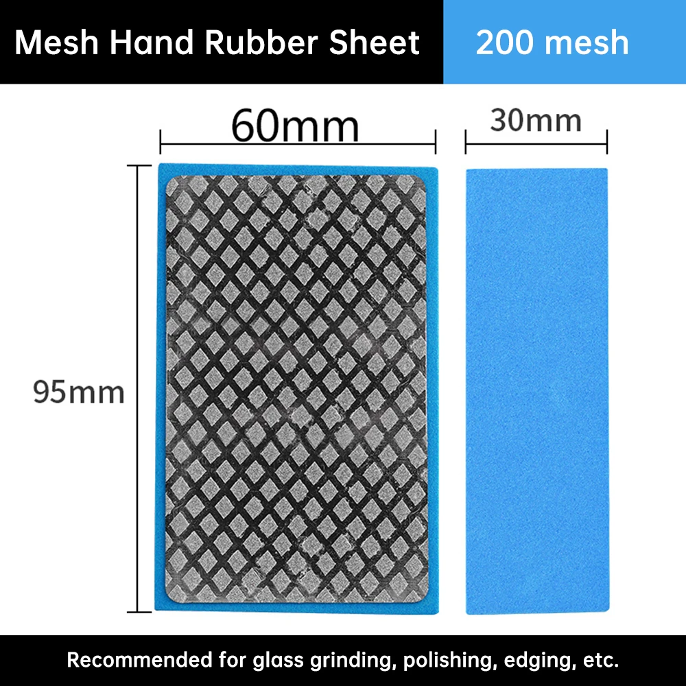 Metal Hand Polishing Pads Tile Glass Abrasive Grinding Block Pad Stone Marble Ceramic Abrasive Sanding Disc Polisher Tools