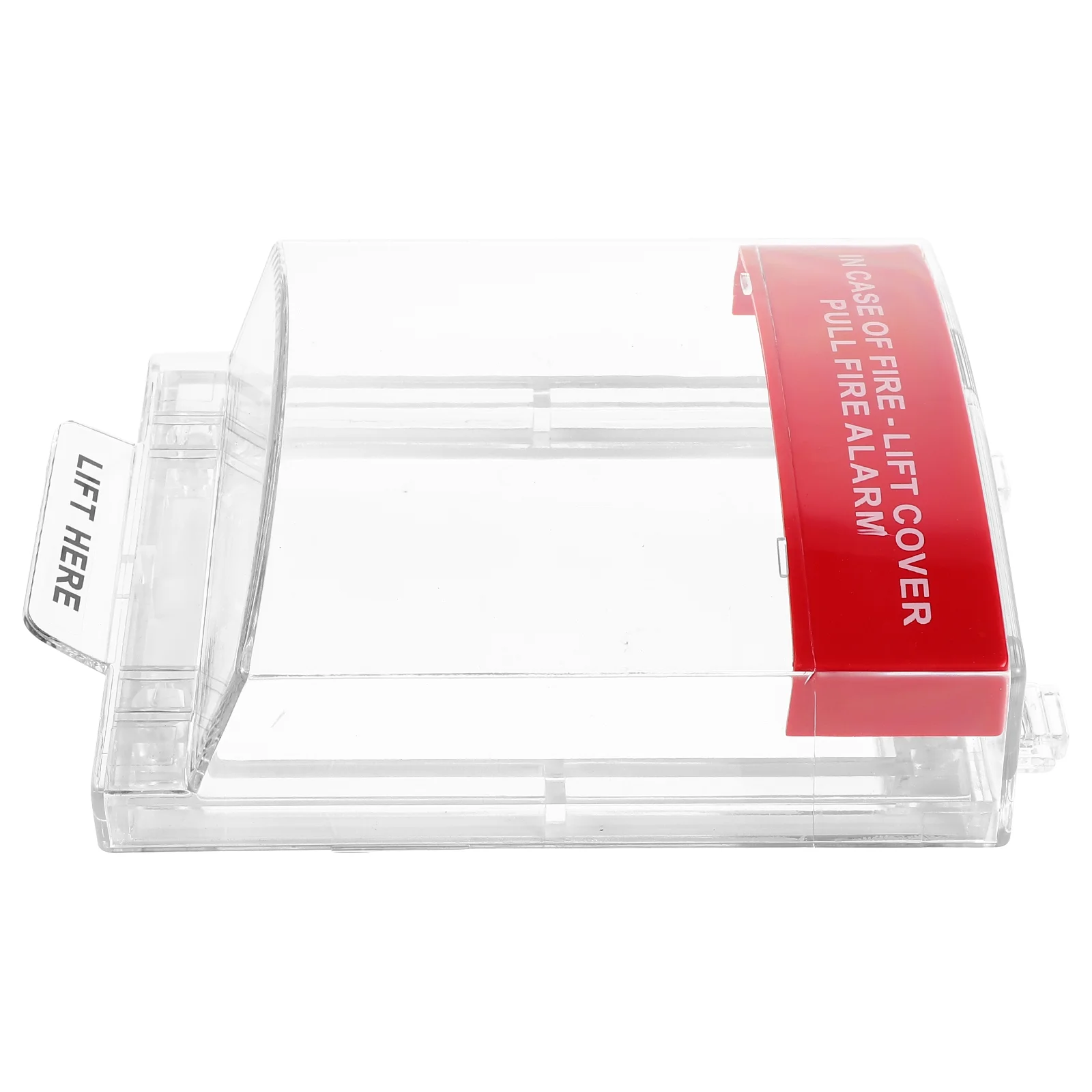 Wall Light Alarm Switch Protective Cover Fire Pit Screen Transparent Plastic Heavy Duty Hole Punch