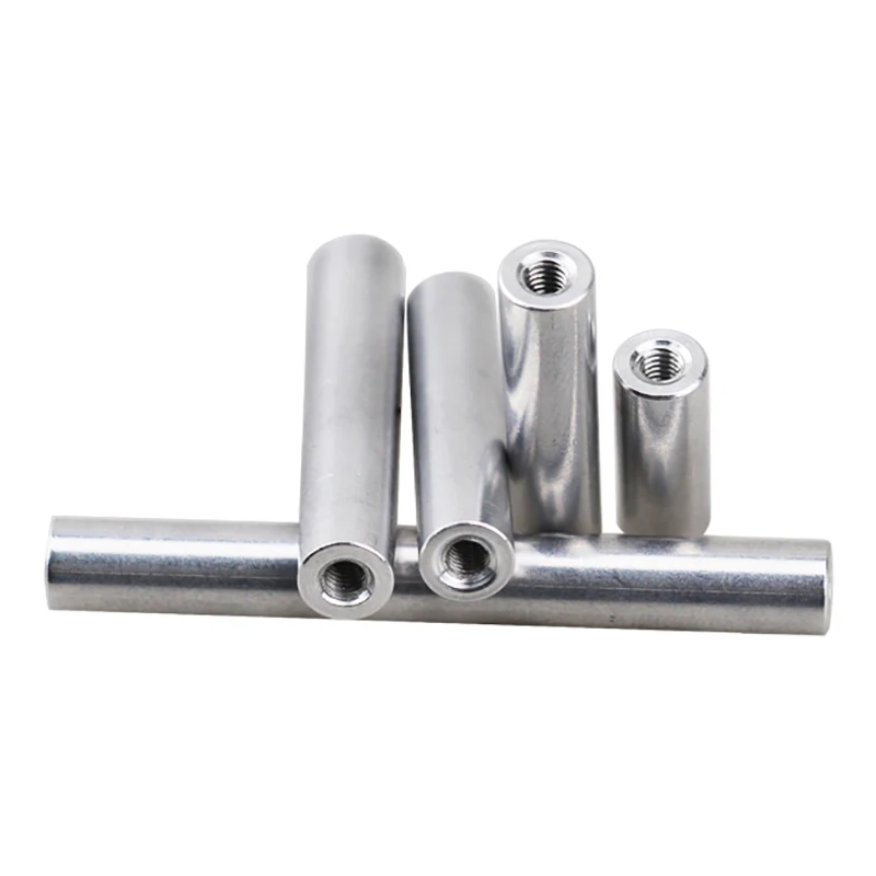 Weiyi Aluminium Runde Gewindehülse M2 bis M8 Gewindehülse Bolzen-Abstandshalter Lange Muttern für RC-Multirotoren-Abstandshalter – Detail 3
