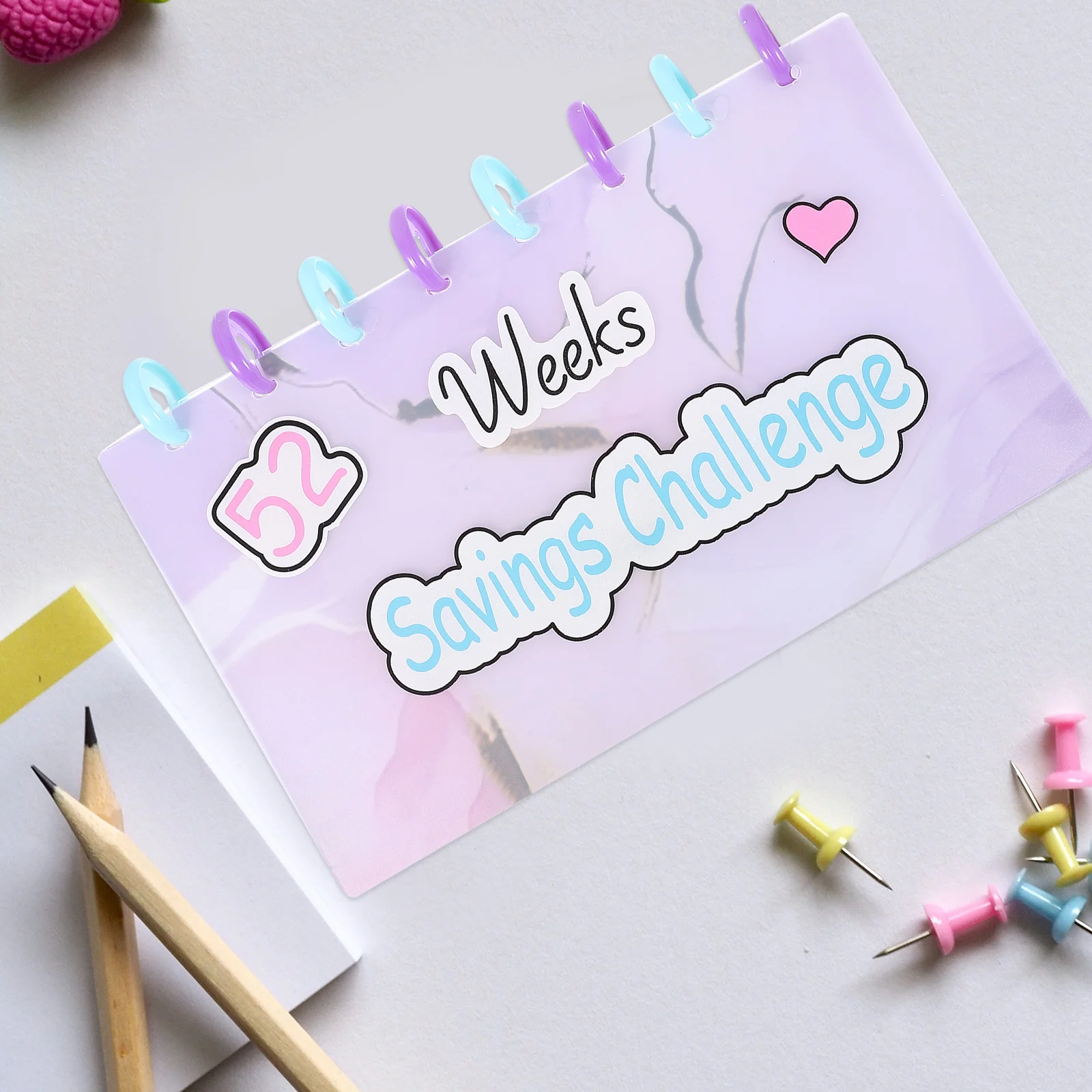 

PVC Budget Binder Cash Envelope Organizer Improve Unplanned Consumption Habit Track Spending Budget Binder