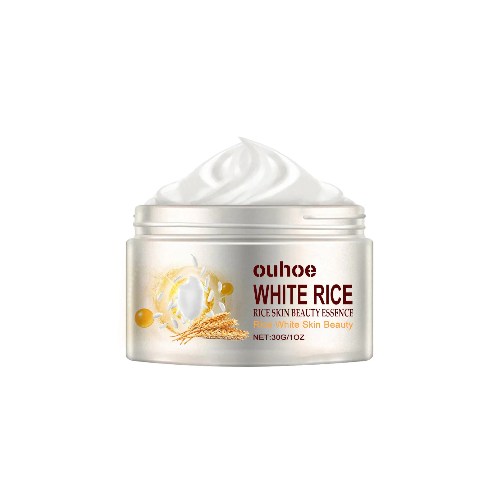 Face Whitening Cream White Rice  Remove Dark Freckle Melanin Anti Wrinkle Aging Moisturizing Brighten Skin Care New