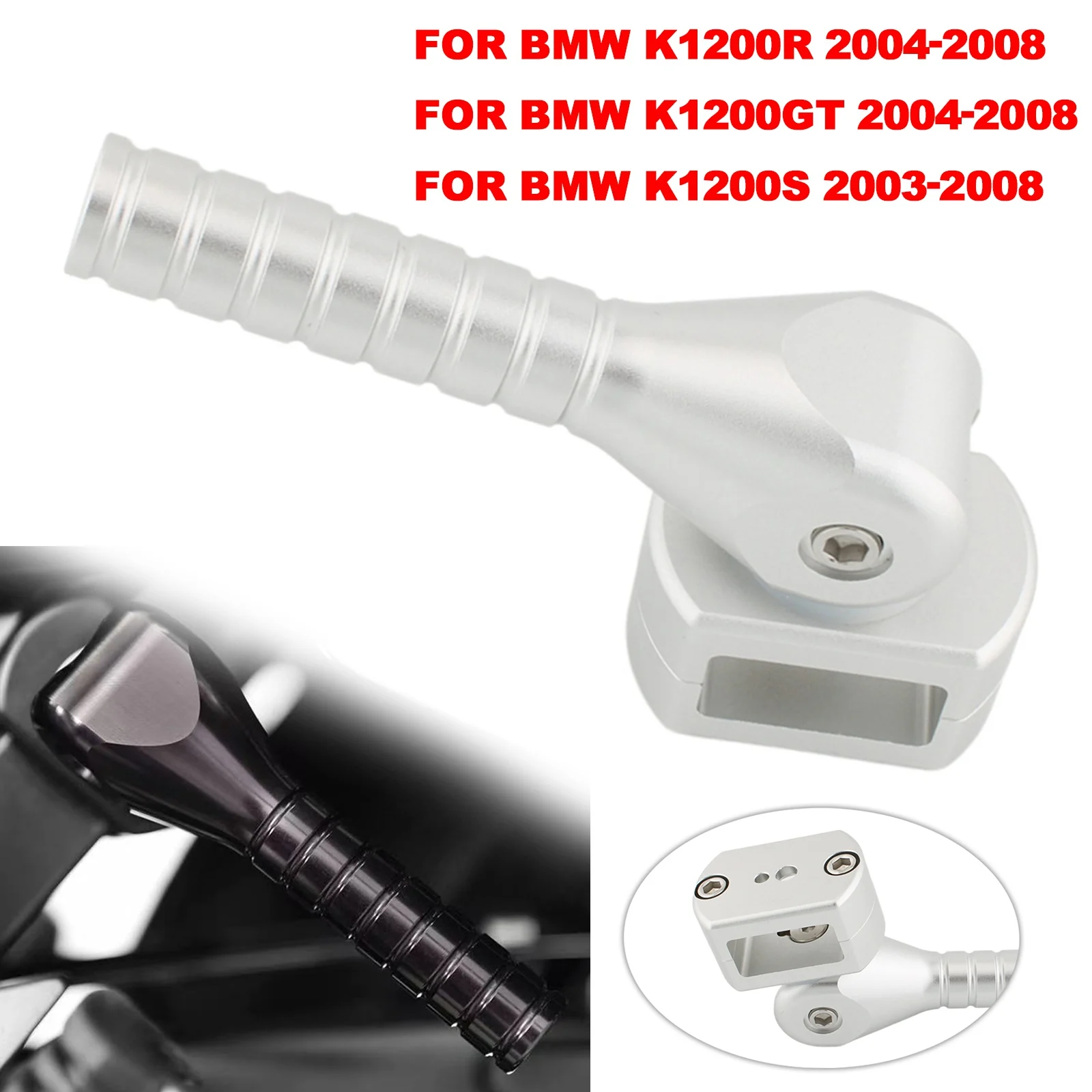 Motorcycle Lifting Handle Lever Assist Bar For BMW K1200GT 2003-2008 K1200R 2005-2008