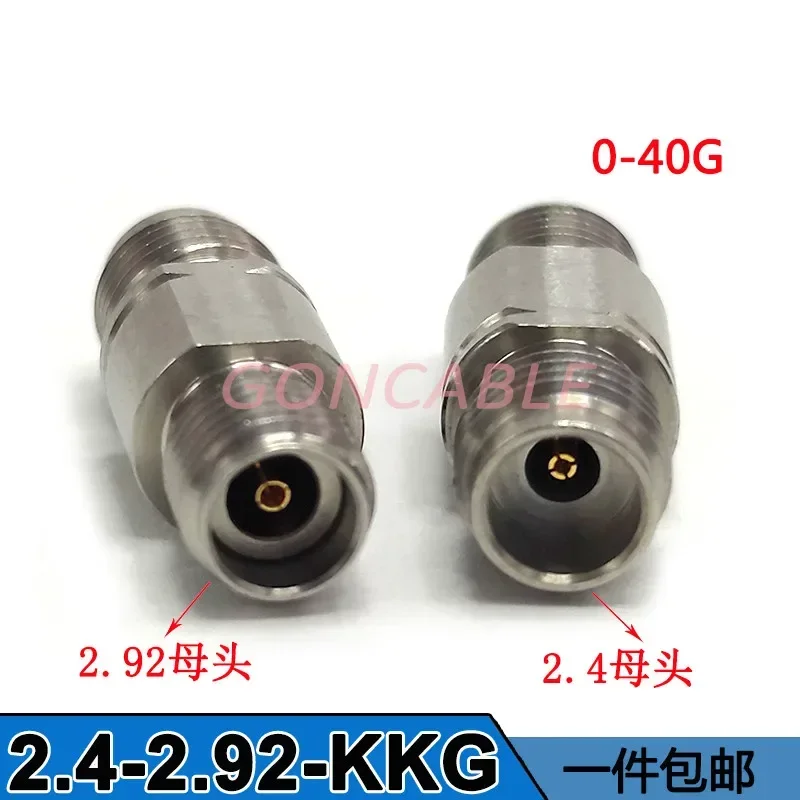 5pcs 2.92 to 2.4mm RF connector 2.92/2.4-KKG 2.4-2.92-JJG analyzer dual male and female connectors