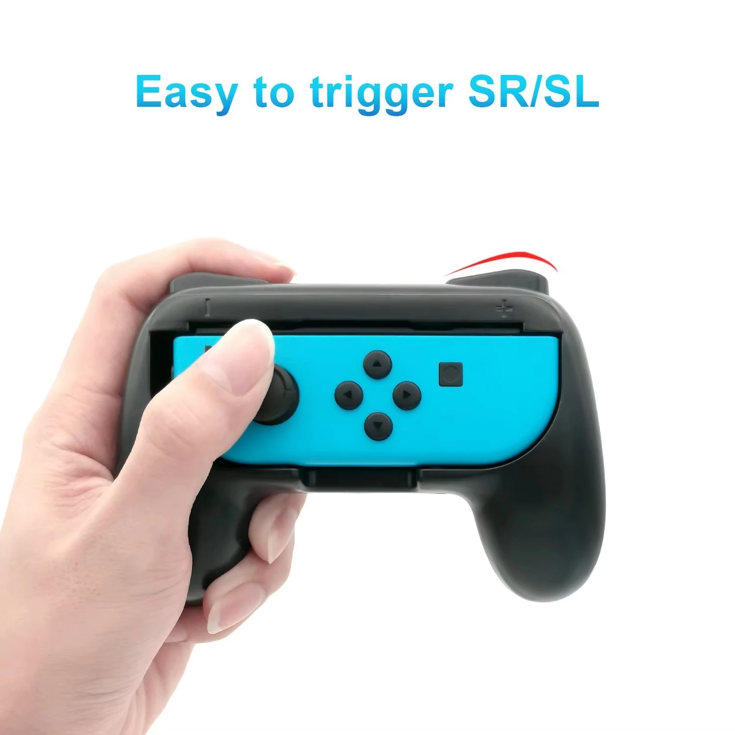 Xiaomi 2Psc Wear Resistant Handle Controller For Nintendo Switch/OLED Ergonomic Hand Grip Controller Handle For Switch Joy Con