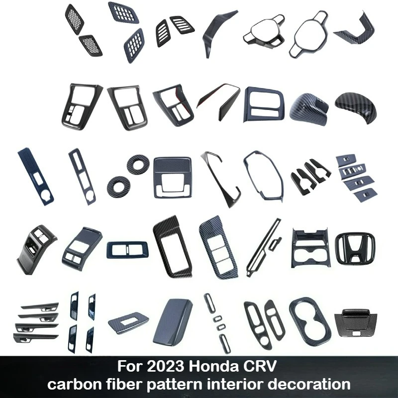 

For 2023 Honda CRV Interior Armrest Air Vent Gear Shift Frame and Other Car Interior Accessories