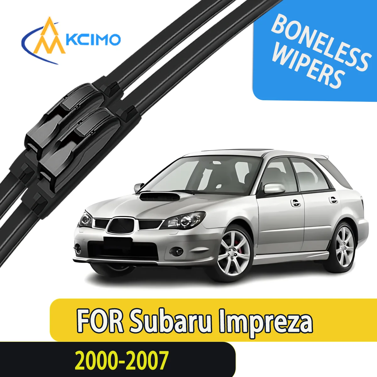 

2pcs Quality Windscreen Silent Black Car Rain Brush Suitable for Subaru Impreza GD/GG 2000-2007 Subaru Outback Sport/Saab 9-2X