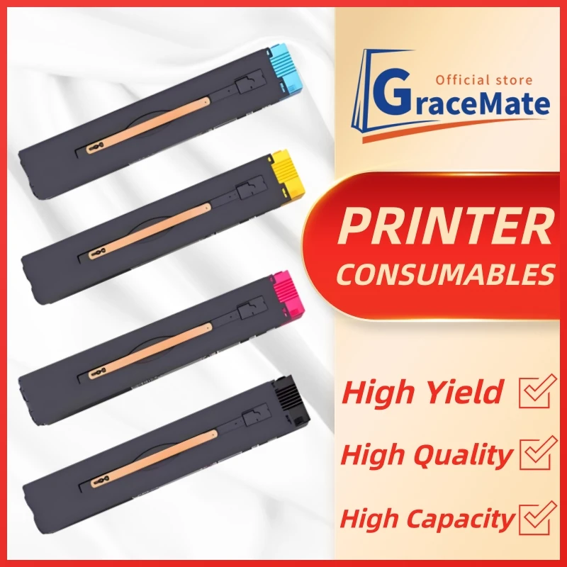 Cartucho de toner compatível com impressora a laser Xerox Versant V80 V180 V280 Novo cartucho de toner colorido compatível 4 cores 30k