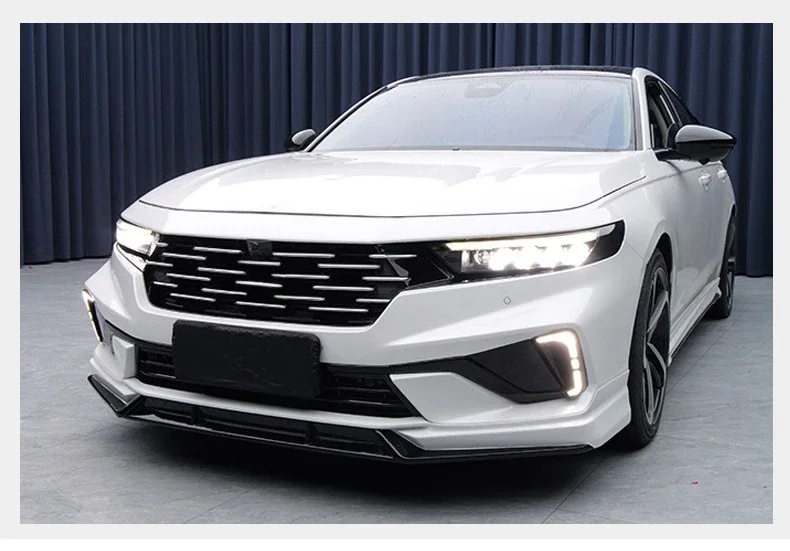 Car LED Daytime Running Lights Front Bumper Fog Lamp Modified Dynamic Turn Signal DRL 12V Daylight For Honda Accord 2025 2026 detail image 2