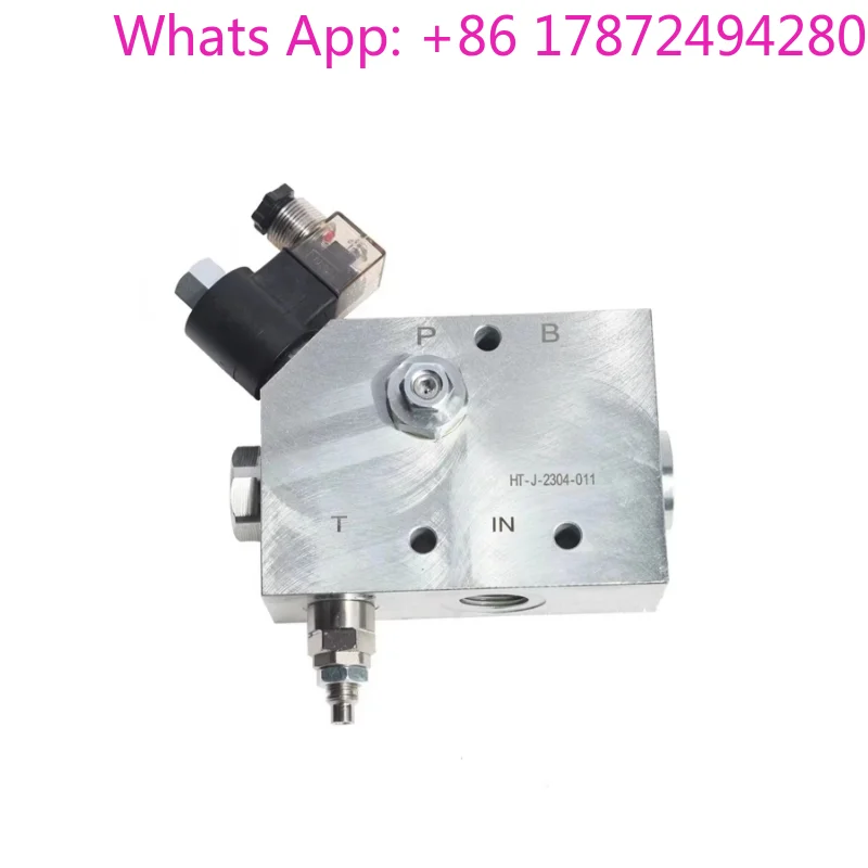 PC200-6 Excavator Pressure Relief Valve for Hydraulic Breaker Hammer