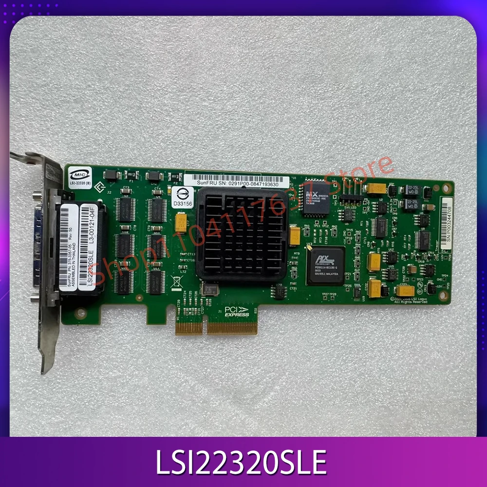 

Настольный накопитель для записи данных SCSI с интерфейсом PCIE LSI22320SLE