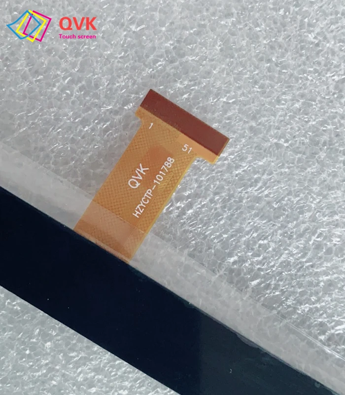 Novo painel de sensor de toque preto 10.1 polegadas, com painel de sensor de toque capacitivo