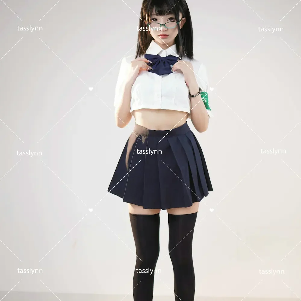 

Japanese School Girl Uniform Judgement JK Sailor Basic Cartoon Navy Sailor Uniform Sets Navy Maid Costume Women