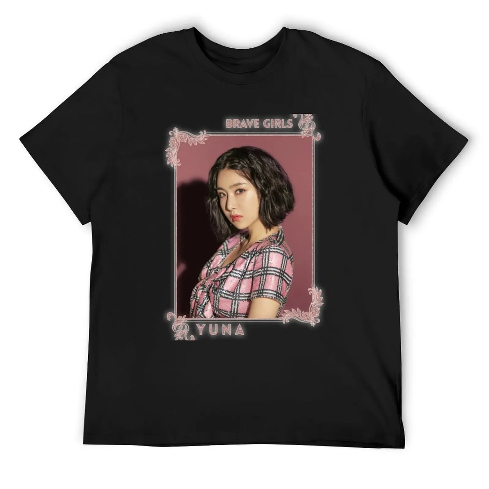 

Brave Girls - Yuna T-Shirt plus sizes street wear T-shirts man Funny t-shirt heavy weight t shirts for men