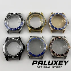 36MM NH35 SUB GMT Ceramic Insert Watch Case Fit NH34 NH35 NH36 NH38 ETA 2824 PT5000 Movement Watch Stainless Steel