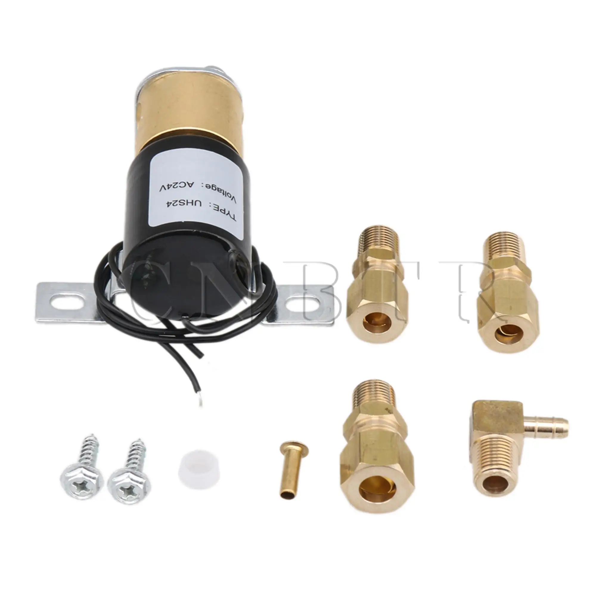 

3x CNBTR Metal Installation Solenoid Valve UHS24 61x70x43mm Multicolor