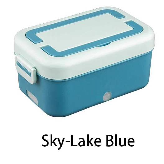 

Portable 1L rechargeable electric heating lunch box with wireless 70°C constant temperature heating and builtin 10400mAh battery