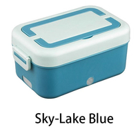 Portable 1L rechargeable electric heating lunch box with wireless 70°C constant temperature heating and builtin 10400mAh battery