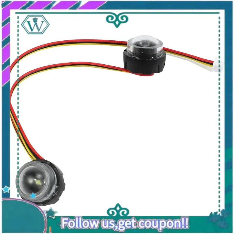 A75Q-3X الجبهة مصباح ليد ل SG 1603 SG 1604 SG1603 SG1604 1/16 RC إكسسوارات قطع غيار السيارات