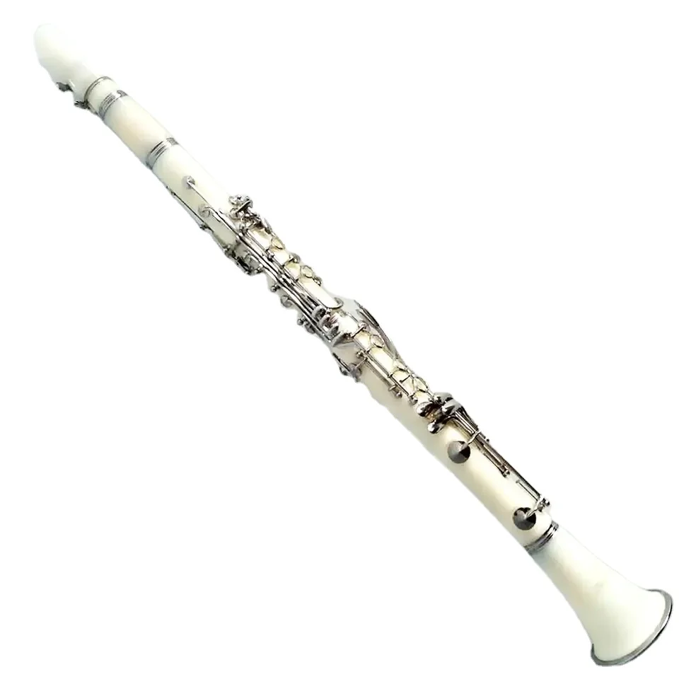 

colorful clarinet Bb tone nickel plated 17 keys hot sell in musical instrument