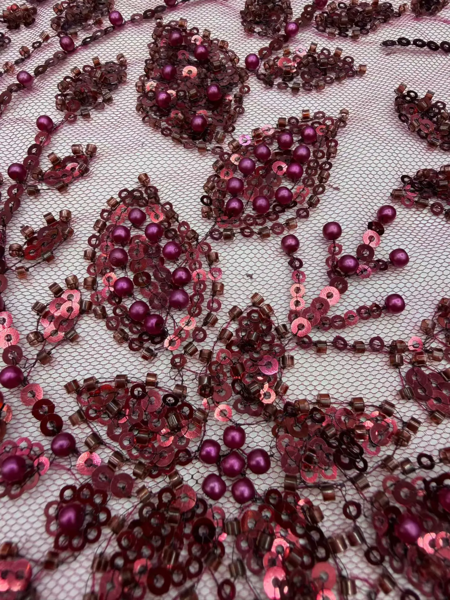 

Нигерийская ткань с пайетками 2026: высококачественный тюль, кружево, вышивка, африканская сетчатая ткань для выпускных платьев, бисер, 5 ярдов, DP0505