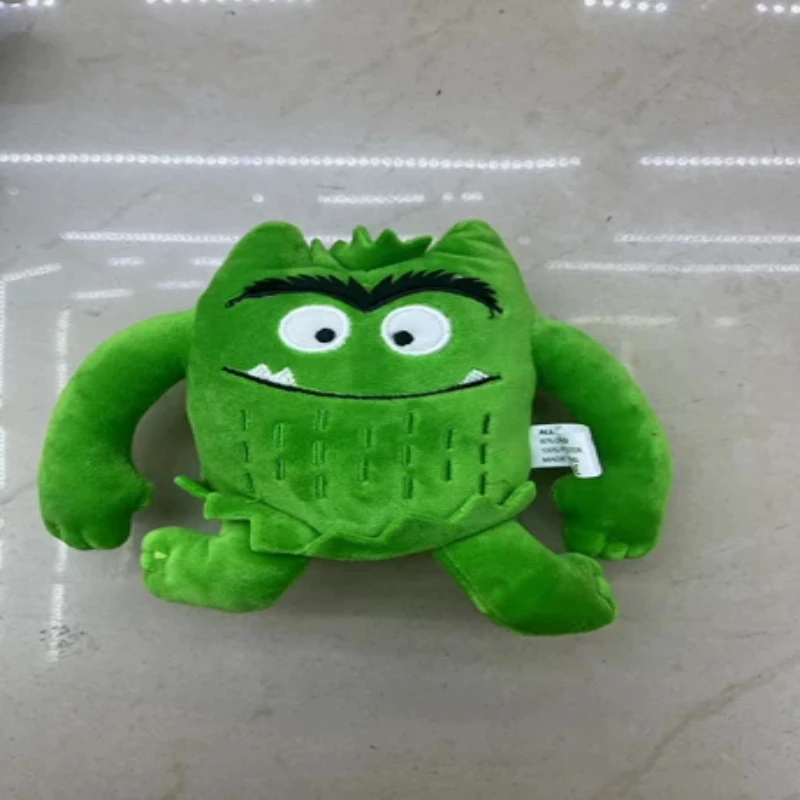 New Color Monster Plushie Cute Cartoon Character Soft Stuffed Toy Kawaii Plush Doll Collectible Gift for Kids Fans Home Decor