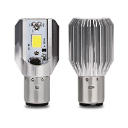 Ba20d Led Motorcycle Headlight Scooter Light H6 6000k Ba20d Bulb Motorbike Accessories Lights Headlight Bulbs For Yamaha Honda