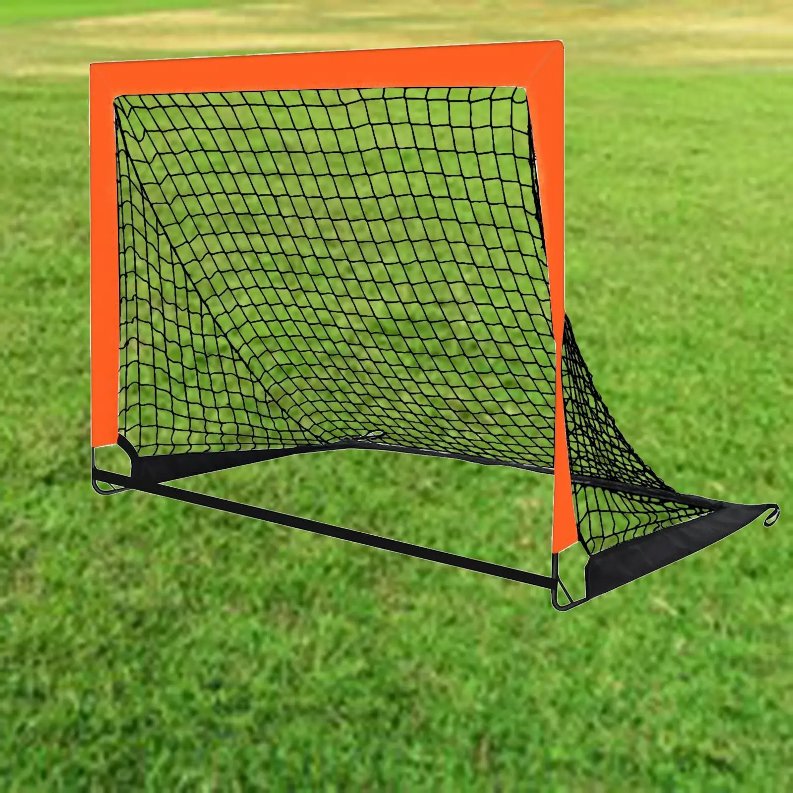 

Kid Soccer Goals Football Goal Compact with Frame Training Equipment Football Gate Kids Toy for Playground Garden Backyard