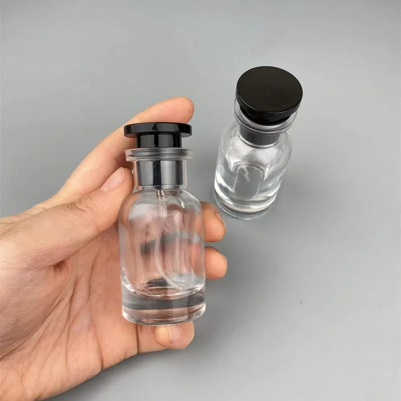 30ml Glass Empty Refillable Perfume Bottle Cylindrical Sub-bottle Travel Portable Parfum Atomizer Containers Sample Bottle