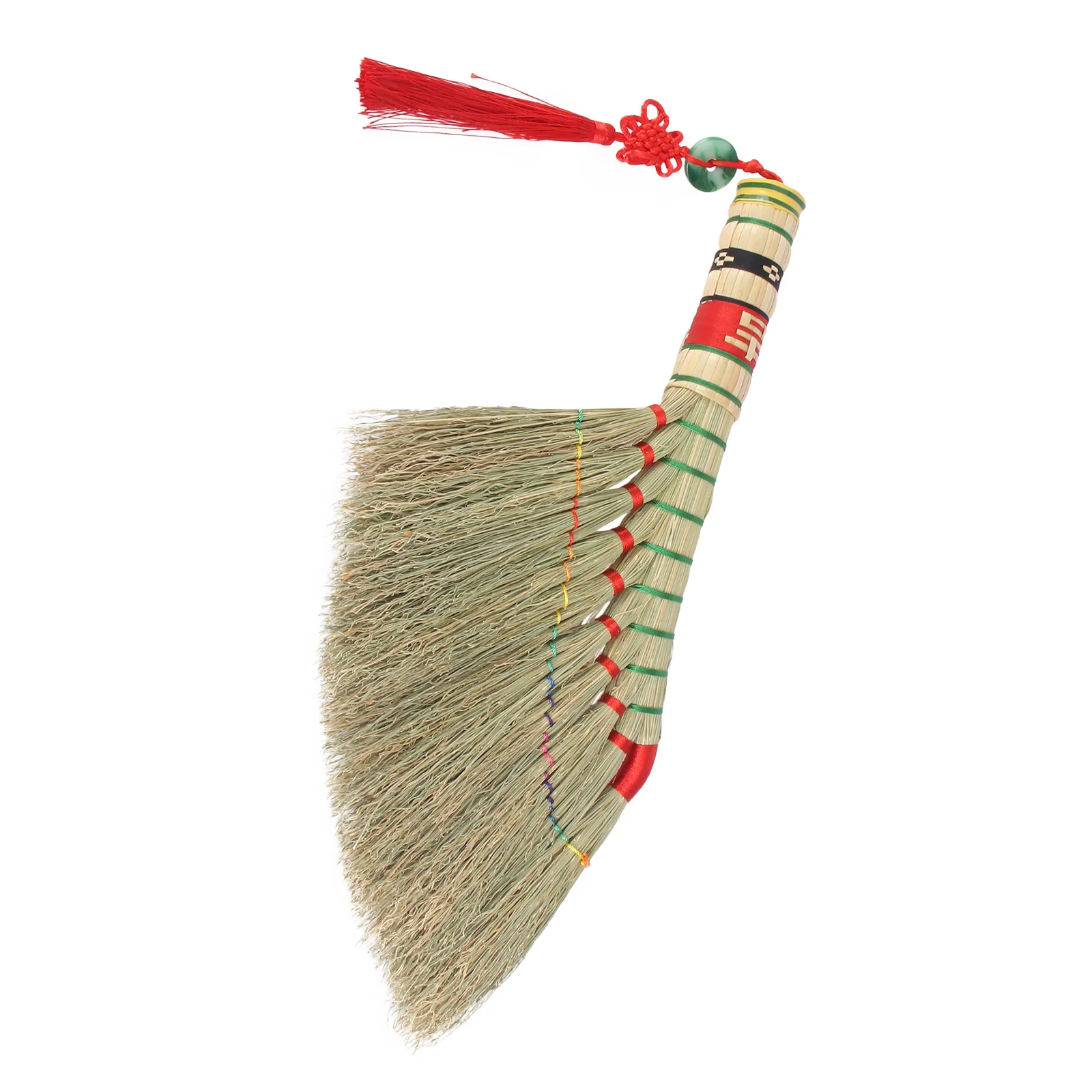 

1pc Sorghum Bed Decorative Small Household Cleaning Tool Compact Multi-Purpose For Home Sofa Carpet Blessing Broom Hanging