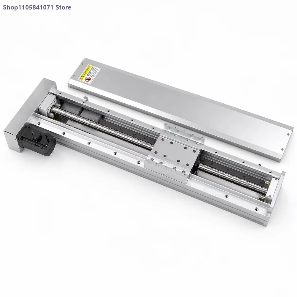 170C Fully Enclosed Aluminum Ball Screw Linear Guide Rail Electric Drive Slide Stage Workbench CNC