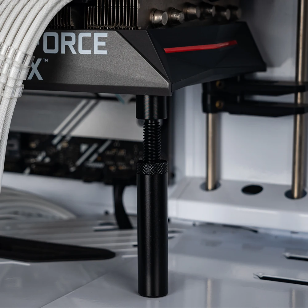 بطاقة الرسومات هدفين GPU دعم قوس صغير/زائد العالمي بطاقة الفيديو VGA حامل بطاقة الرسومات سطح المكتب الكمبيوتر الملحقات