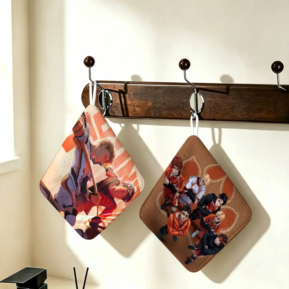 The F-F-Foxhole Court Wear Resistant Hand Hanging Kitchen Towel,Polyester Cotton Material, Wiping Towel For Home