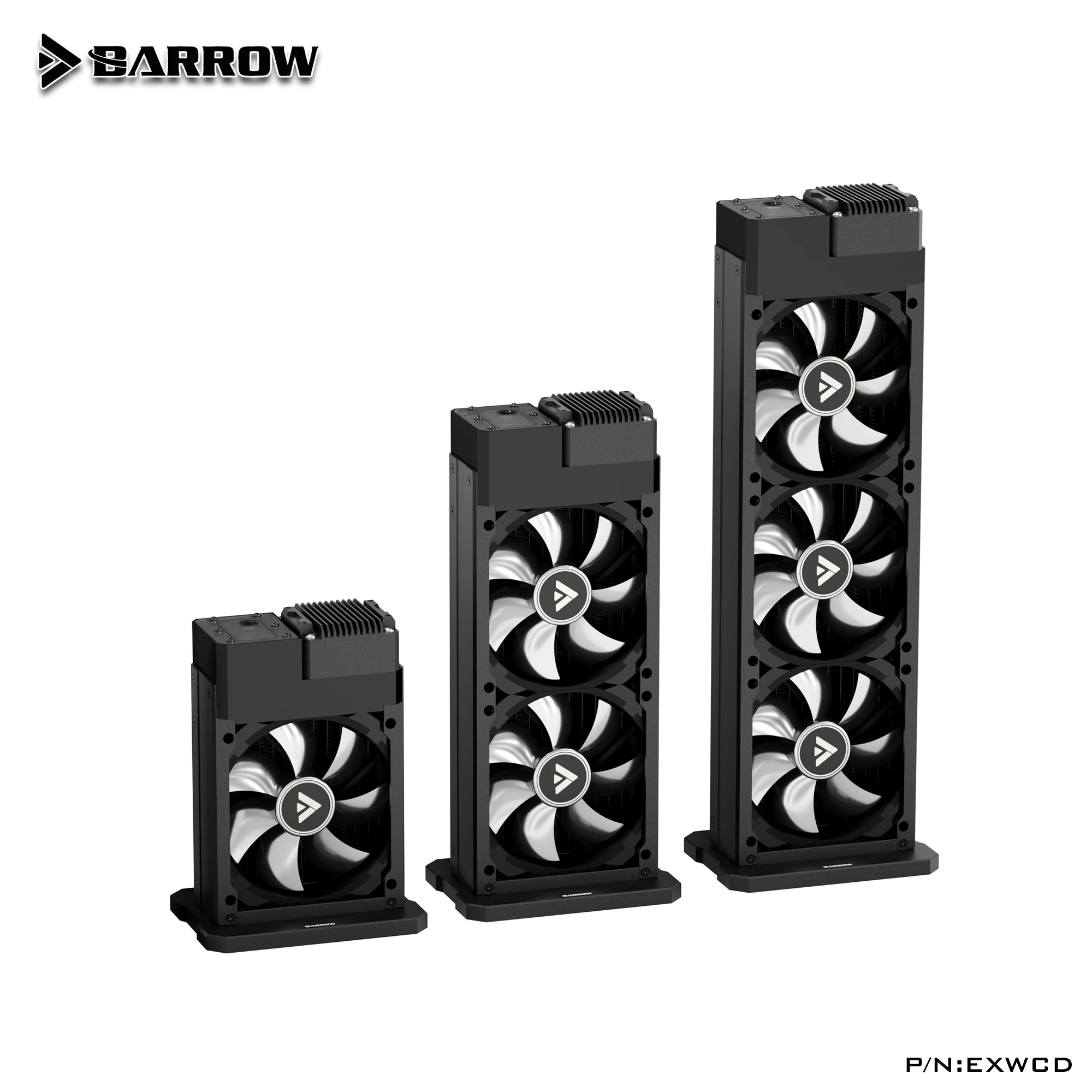 

Barrow Water Cooling Kit External Watercooler Set For ITX Case PC DDC Pump Radiator Fans Integrated 120/240/360mm Cooler EXWCD