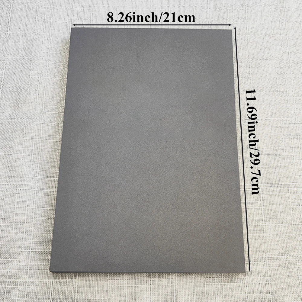 A4 200gms 30 Sheets Double Sided Gray Hard Cardstock Light Gray Smokey Gray Khaki Dark Gray Colored Pencil Drawing Paper