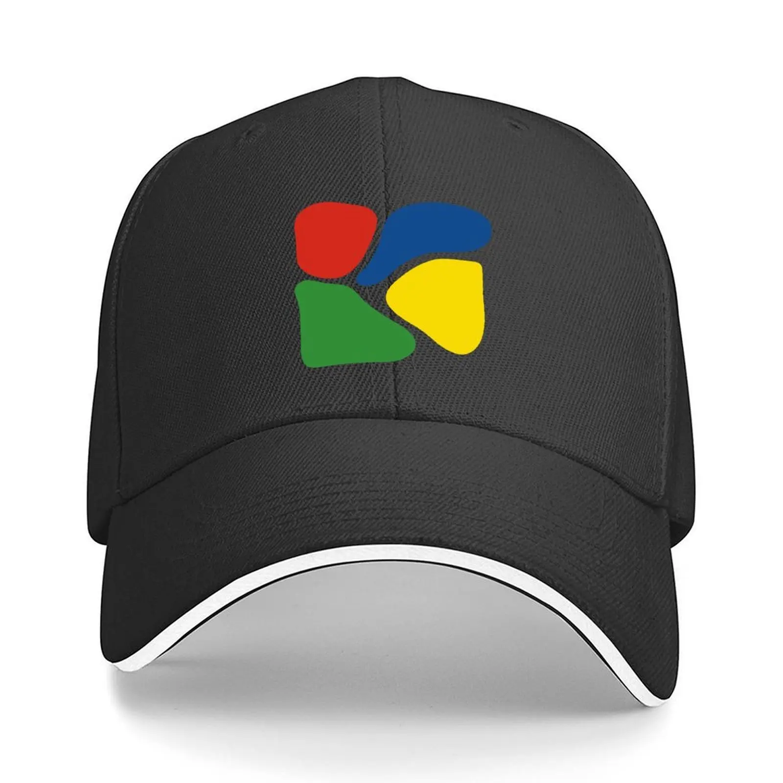 

Primary Colors Baseball Cap birthday funny hat custom Hat Sunscreen Men's Hats Women's