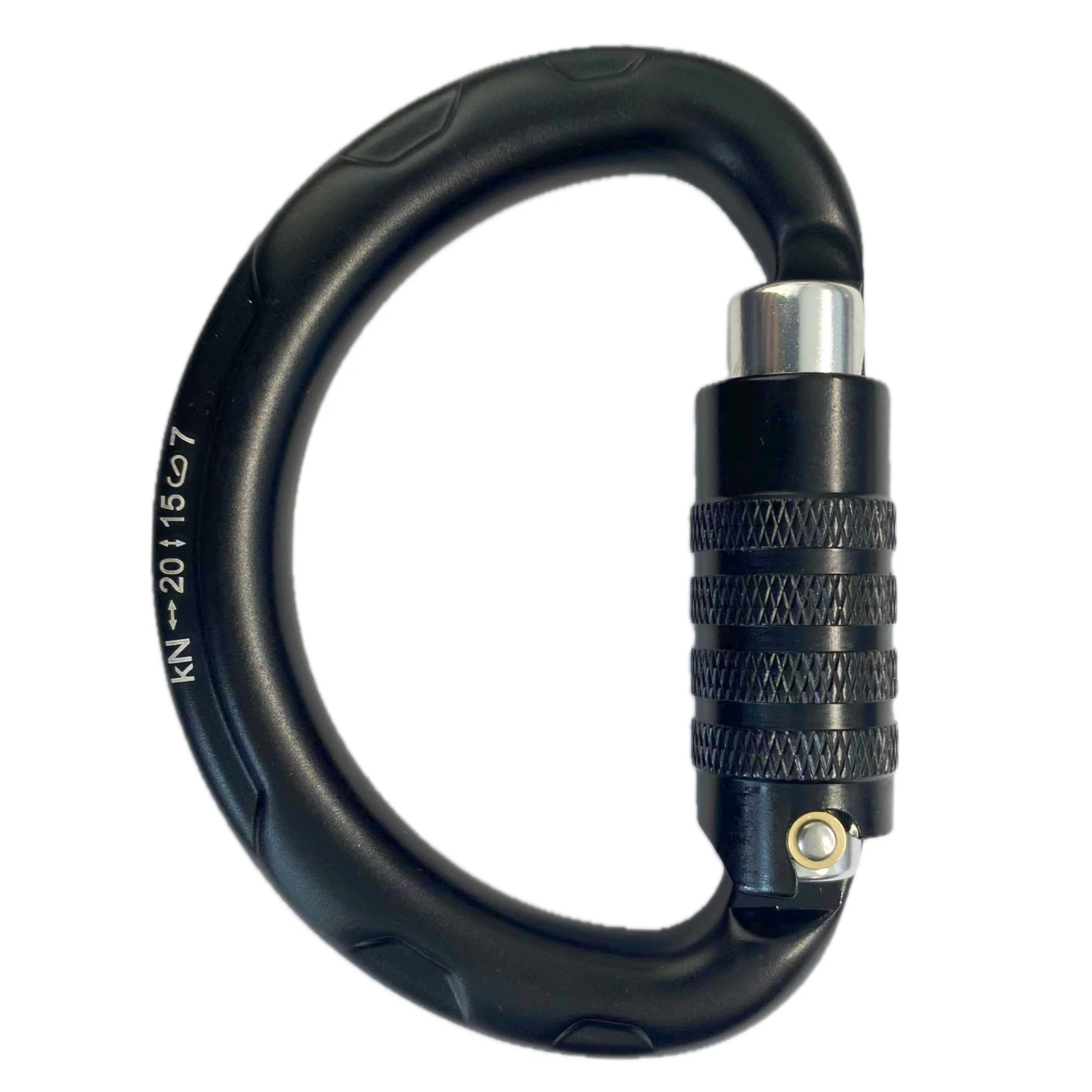 CLIWIZ Marke Halbrunde Triple Auto Lock Karabiner Outdoor Bergsteigen Klettern Höhlenforschung Last Lager Master Lock CE/UIAA – Detail 6
