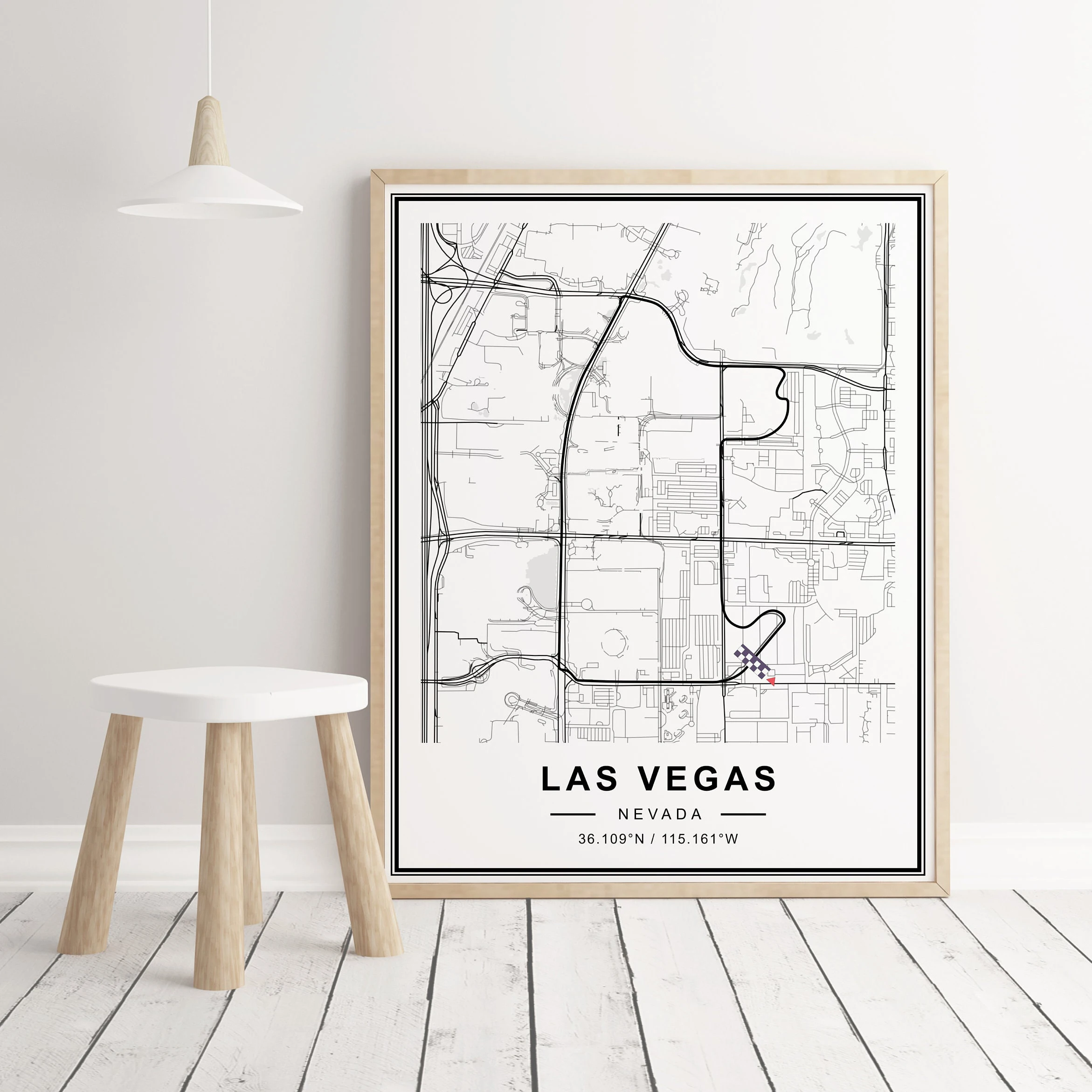 الفورمولا 1 لاس فيغاس الدوائر الملصقات قماش اللوحة الرياضة يطبع جدار الفن صور لغرفة المعيشة ديكور المنزل بدون إطار