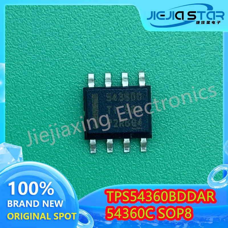 Switching Regulator Chip, TPS54360BDDAR, TPS54360, 54360C, 100% New, Original SOP-8, Electronics IC, Free Shipping, 3-20Pcs