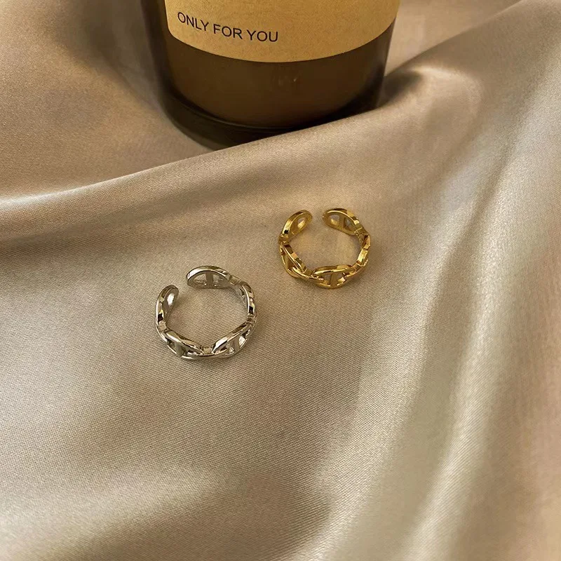 Women's Pig Nose Open Ring, Ins Cold Style Cool Exaggerated Hip‑Hop Personalized Fashion Jewelry - view 6
