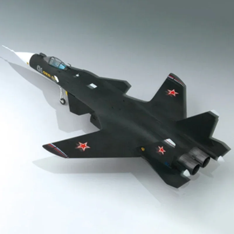 Non-finished product 1:72 Scale Russian SU-47 Berkut Plastic simulation aircraft model Souvenir gifts for adult boy