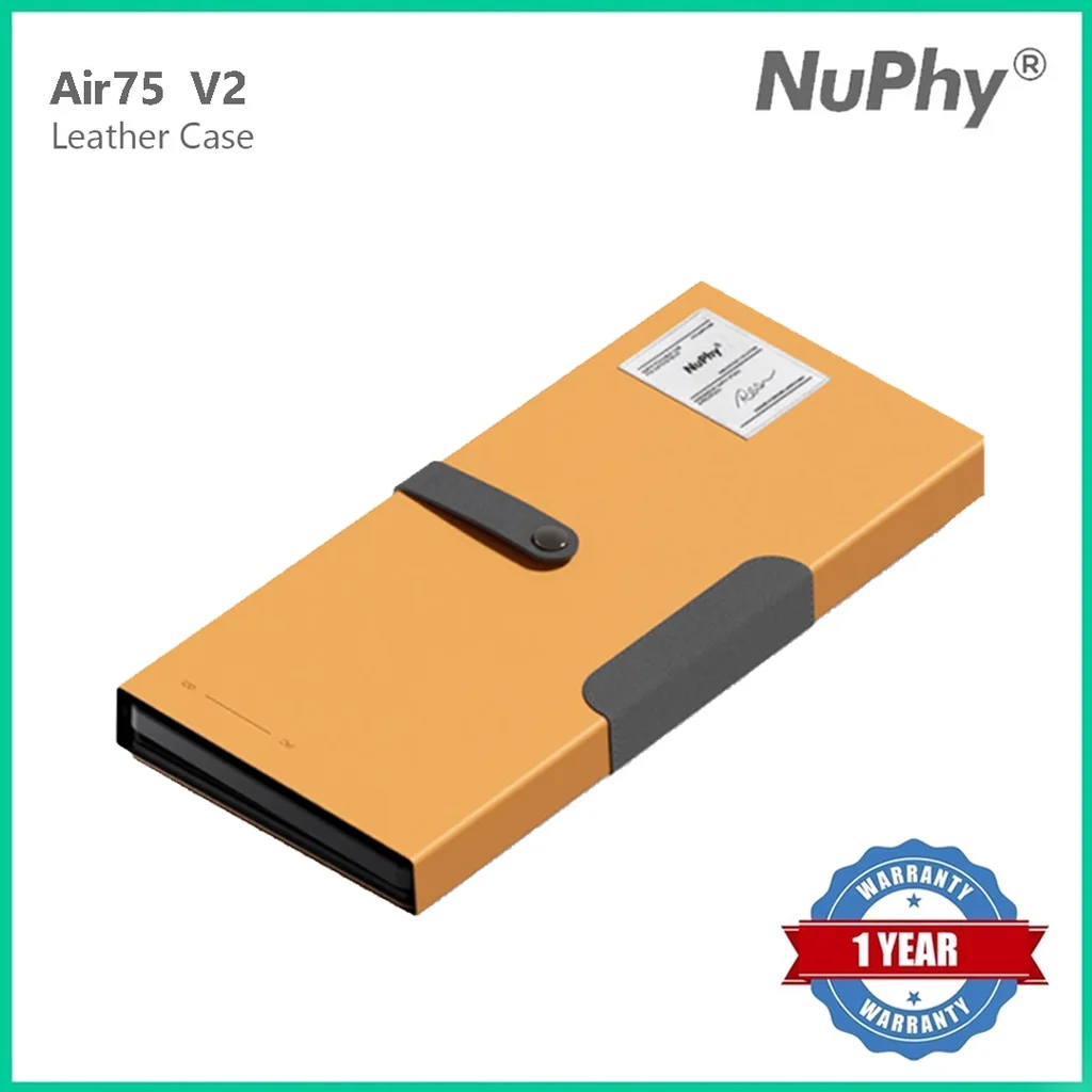 Estojo de couro para Nuova V3, Nuphy Air75, V2, NuFolio V3