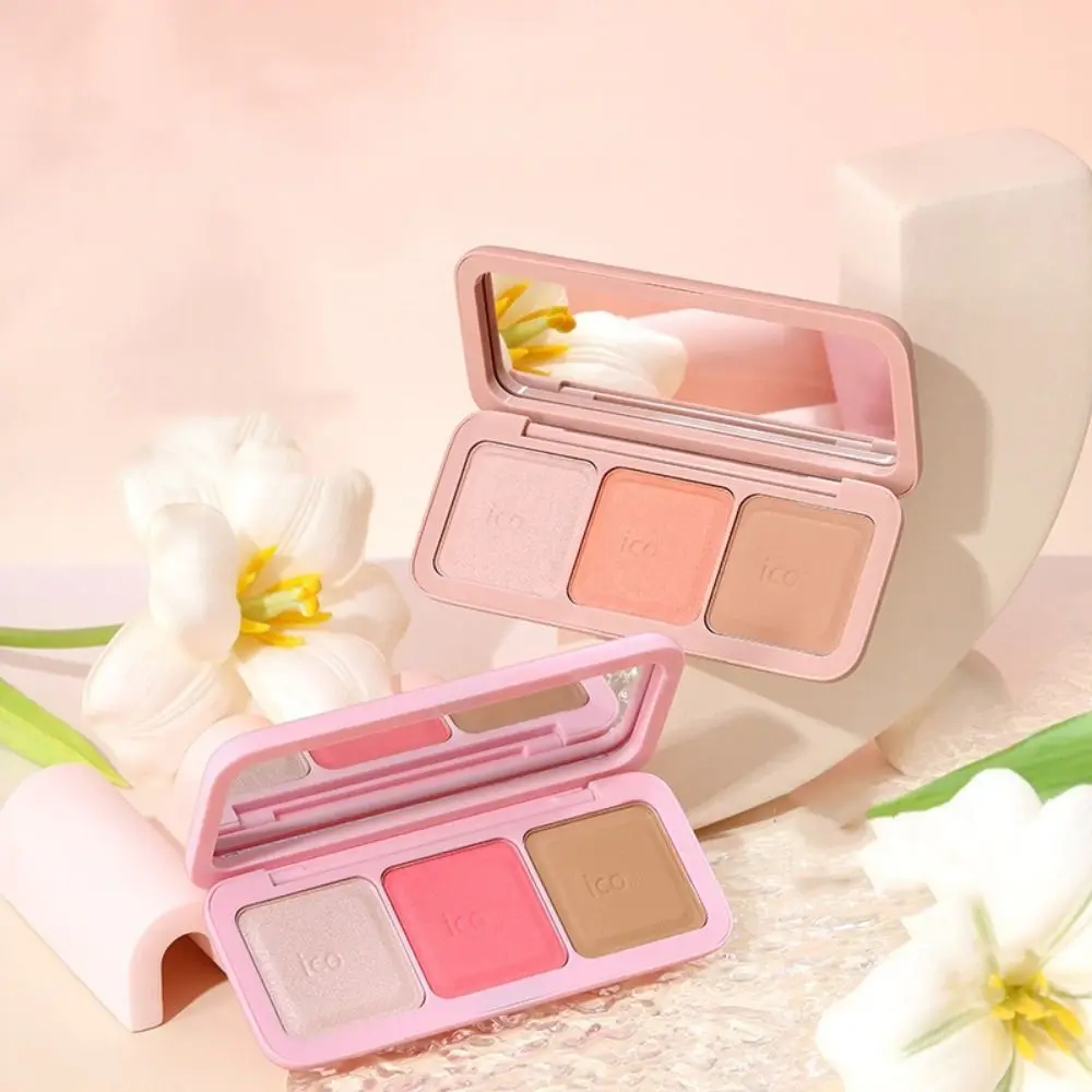 

Matte Finish Matte Blush Expandable Color Comprehensive Disk Makeup Palette Blendable Long-lasting Powder Blush Everyday Use