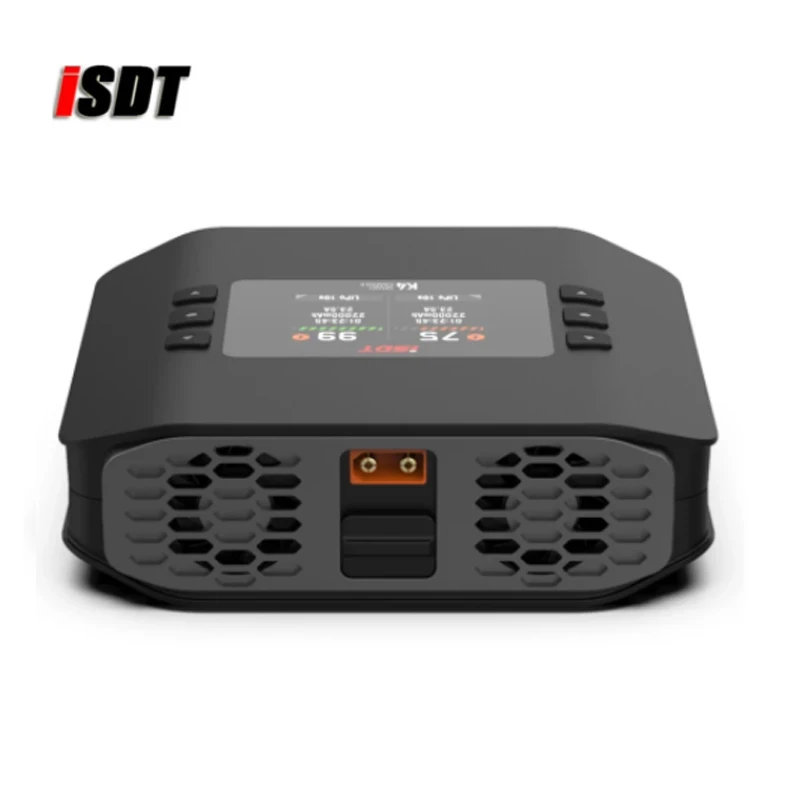 ISDT K4 1~8S Remote Control Charger AC 400W Smart 20A 600W  IndependentDual Mode Dual Channel Lithium Battery Charger for RC Toy